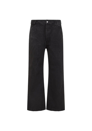 Fear Of God logo-patch jeans - Black