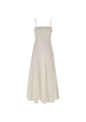 HERSKIND Marco adjustable-strap midi dress - Neutrals