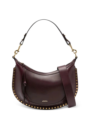 ISABEL MARANT Naoko studded shoulder bag - Purple