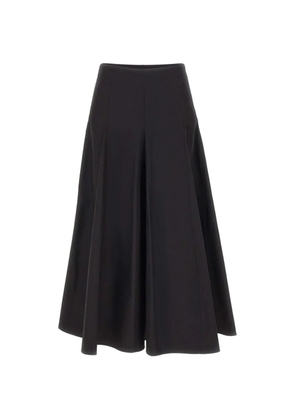 HERSKIND Greta flounces midi skirt - Black