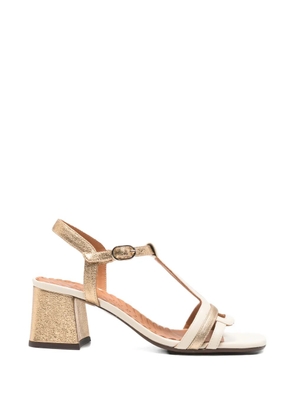 Chie Mihara T-bar strap sandals - Gold
