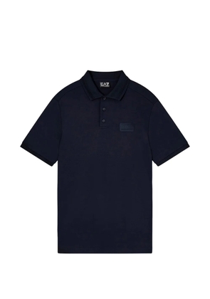 Ea7 Emporio Armani short-sleeved polo shirt - Blue