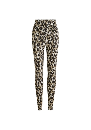 Fusalp Biarris leopard-pattern leggings - Neutrals