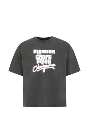 Mastercraft Union printed T-shirt - Black