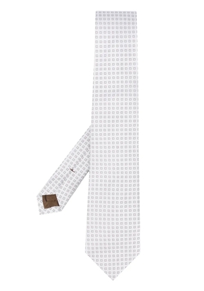 Church's geometric-jacquard tie - Neutrals