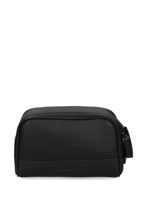 Tommy Hilfiger zip wash bag - Black