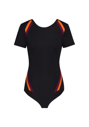 Saint Laurent short-sleeve knitted bodysuit - Black