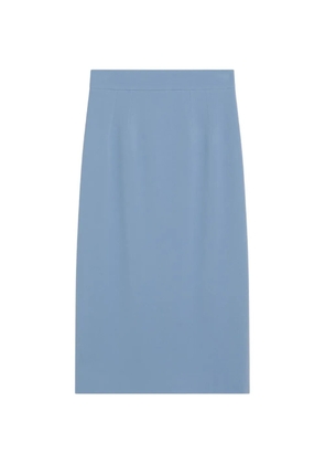 Dolce & Gabbana cady pencil skirt - Blue