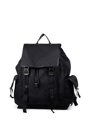 Gucci large GG canvas backpack - Black