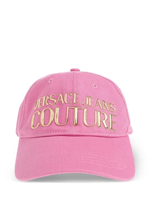 Versace Jeans Couture logo-lettering baseball cap - Pink