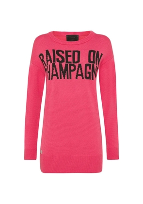 Philipp Plein Statement knitted dress - Pink