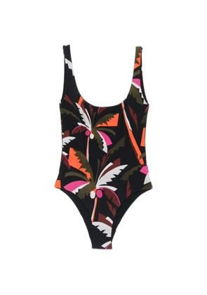 Osklen patterned swimsuit - Black