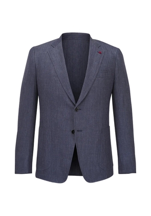 Isaia mélange blazer - Blue