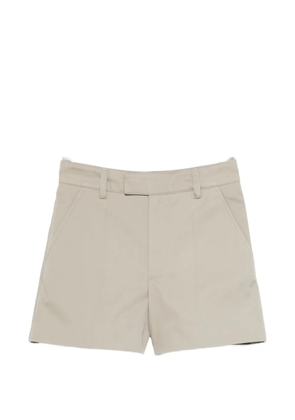 A.P.C. seam detail shorts - Neutrals