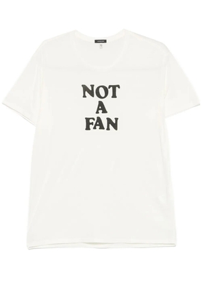 R13 Not a Fan T-shirt - White