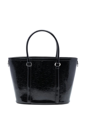 Christian Dior Pre-Owned 2008 Diorissimo Trotter Patent tote bag - Black
