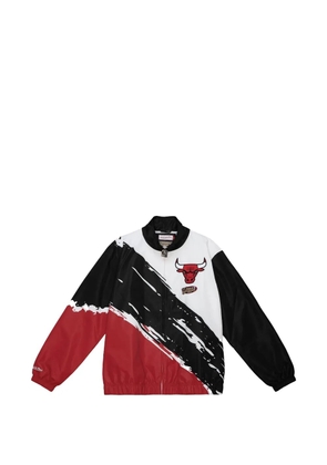 Mitchell & Ness 'NBA Chicago Bulls' Paintbrush windbreaker jacket - White