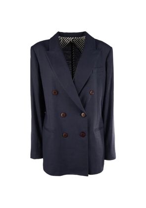 VITOVI button double-breasted blazer - Blue