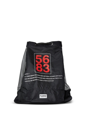 Hummel x Willy Chavarria mesh backpack - Black