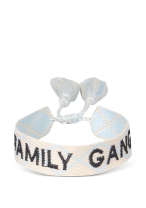 ELLA K braided fabric bracelet - Pink