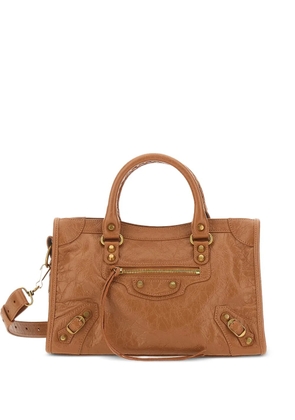 Balenciaga medium Le City tote bag - Brown