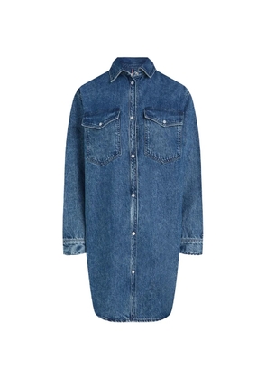 Tommy Hilfiger long-sleeve mini dress - Blue