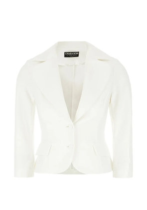 CHIARA BONI La Petite Robe Kimimela buttoned blazer - White