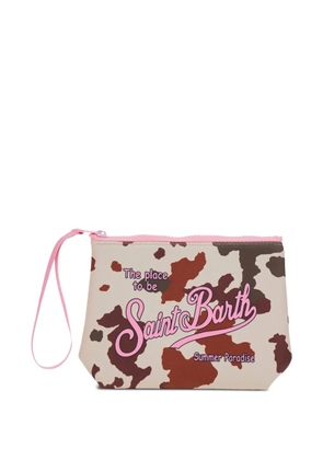 MC2 Saint Barth Aline printed pouch - Neutrals