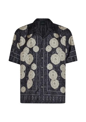 John Richmond floral-print shirt - Black