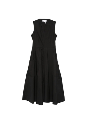 DKNY V-neck midi dress - Black