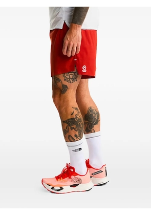 The North Face perforated running shorts - Red