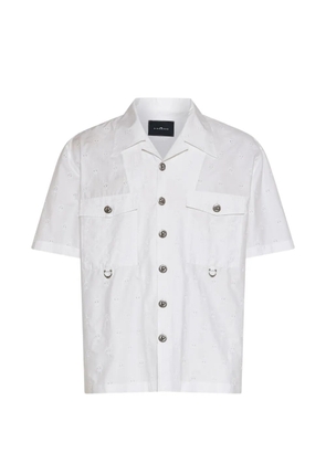 John Richmond flap-pocket shirt - White