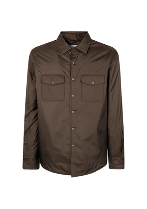 ASPESI 13 PIU buttoned pocket shirt - Brown