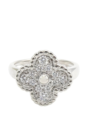 Van Cleef & Arpels Pre-Owned 2010s Alhambra diamond ring - Silver
