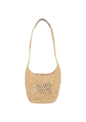 Helen Kaminski small Lani woven tote bag - Neutrals