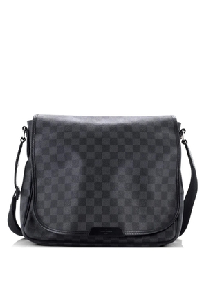 Louis Vuitton Pre-Owned Daniel Messenger Bag Damier Graphite GM crossbody bag - Black