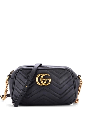 Gucci Pre-Owned GG Marmont Shoulder Bag Matelasse Leather Small crossbody bag - Black