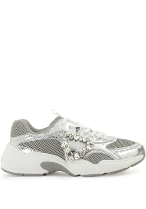 Sergio Rossi Precious sneakers - Silver