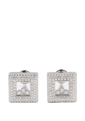 Chopard Pre-Owned Happy Diamonds earrings - Silver