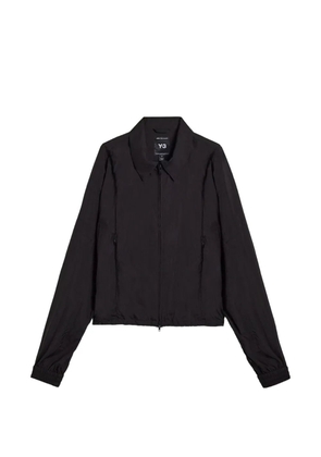 Y-3 collared zip jacket - Black