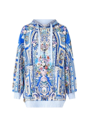 Camilla oversized hoodie - Blue