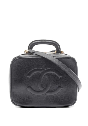 CHANEL Pre-Owned 1996-1997 leather tote bag - Black