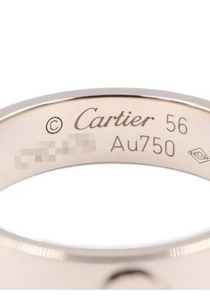 Cartier love engraved ring - Silver