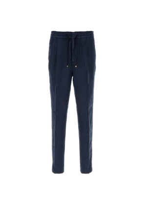 Brunello Cucinelli drawstring trousers - Blue