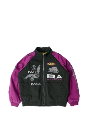 BY PARRA Owl meets rat racing jacket - Green