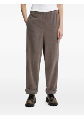 American Vintage turnup corduroy trousers - Brown