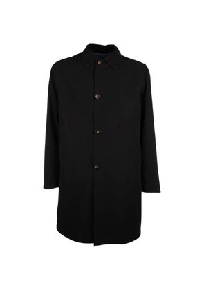 Kired button-down trench coat - Blue