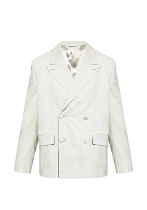 Givenchy peak-lapels double-breasted blazer - White