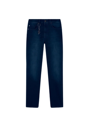 Paul & Shark charm-detail jeans - Blue