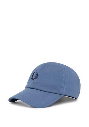 Fred Perry logo-embroidered baseball cap - Blue
